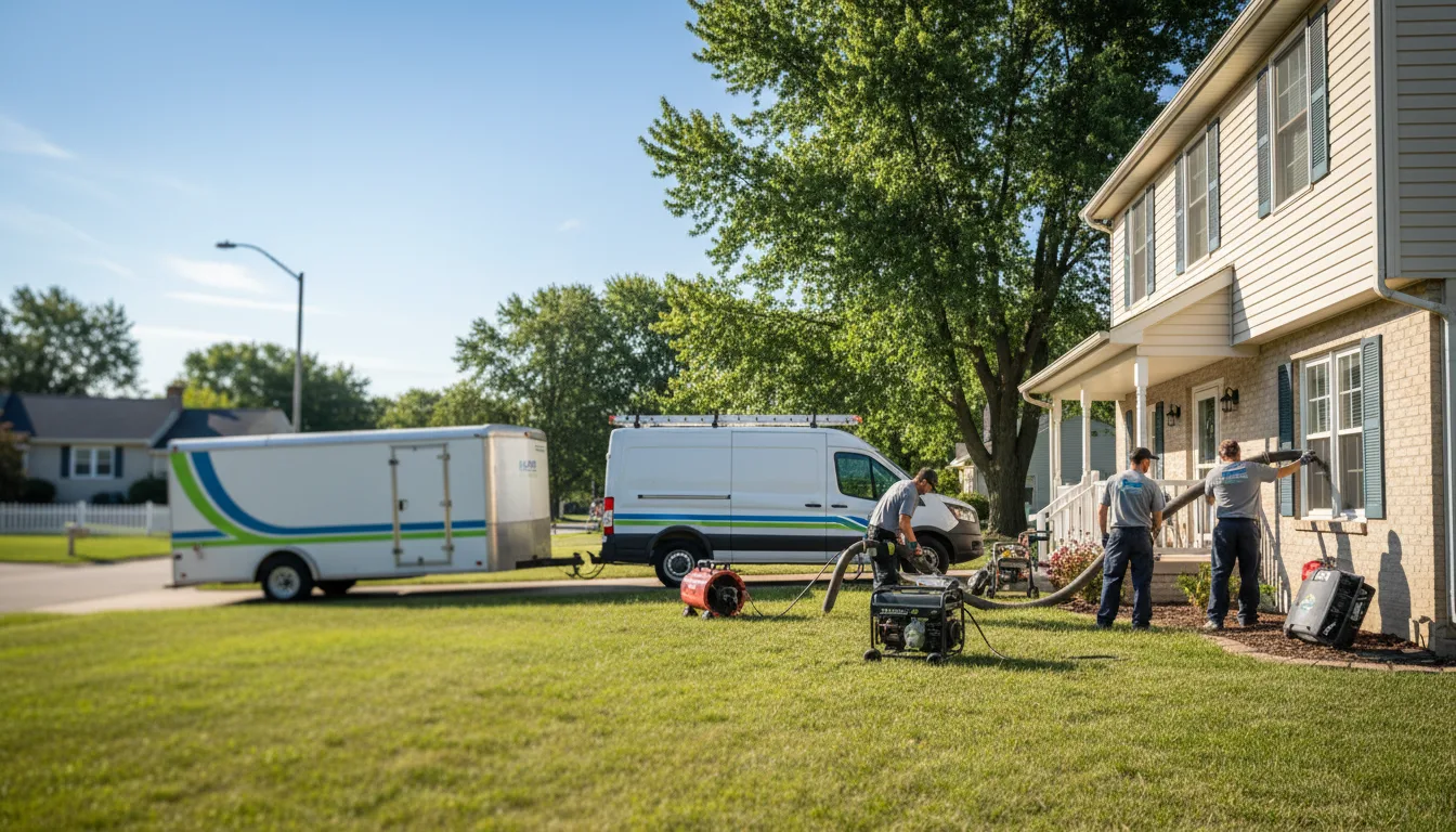 Flooded Basement Restoration And Cleanup With Repair in Garland, NE near me